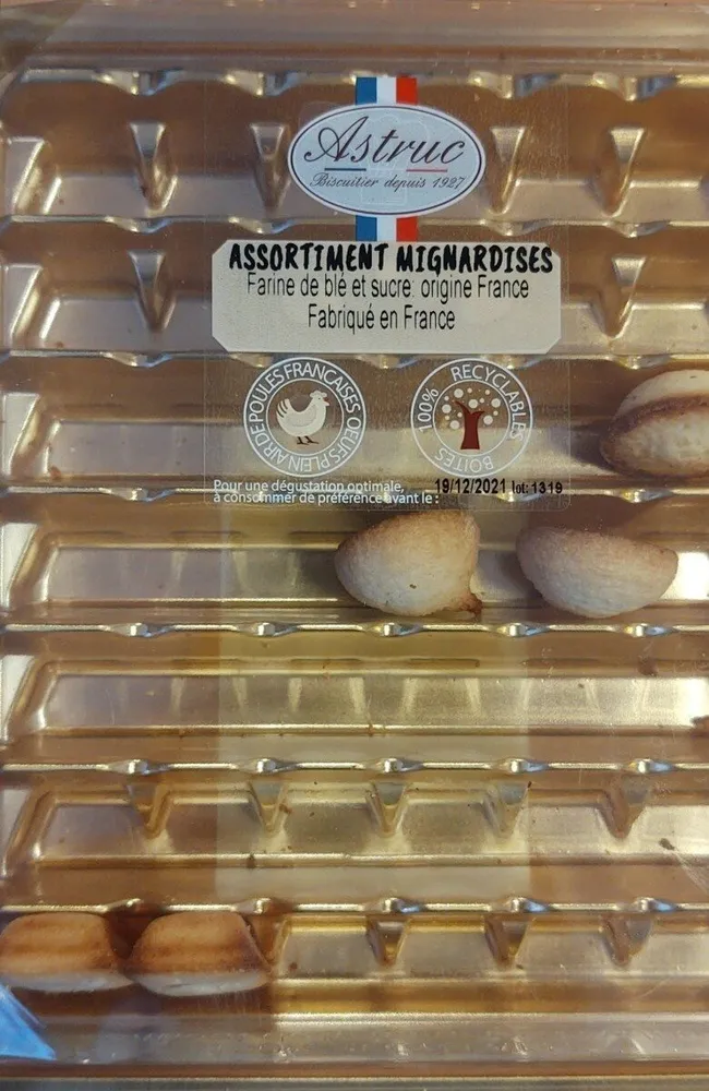 Assortiment mignardises