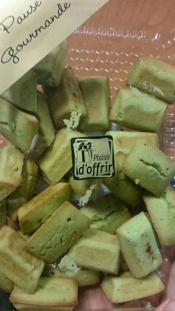 Mini financier pistache