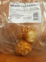 Gros rochers à la noix de coco
