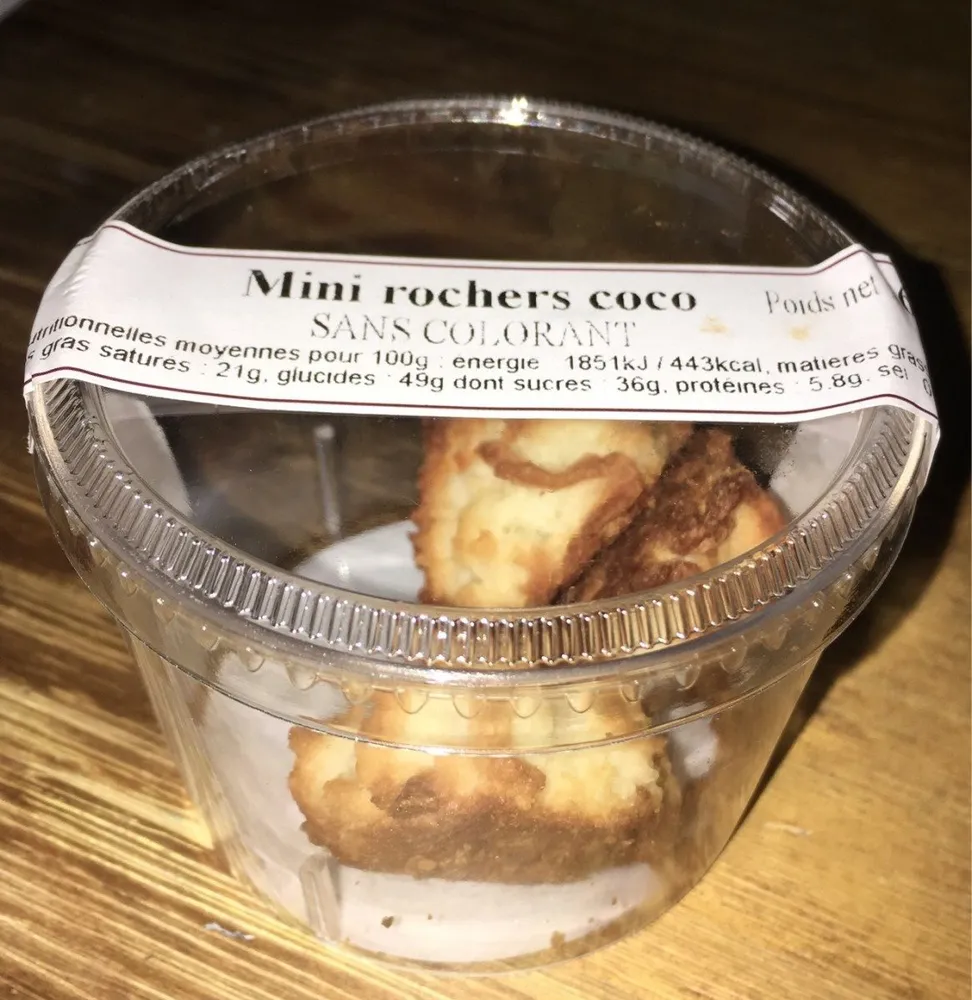 Mini rocher coco