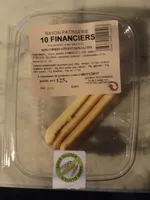 10 Financiers sans Gluten