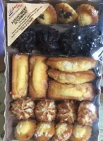 Assortiment gourmand au beurre et aux oeufs frais
