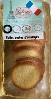 Tuiles zestes d’oranges