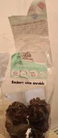 Rochers à la noix de coco enrobés glaçage choco