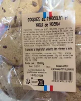 Cookies au chocolat et noix de pécan