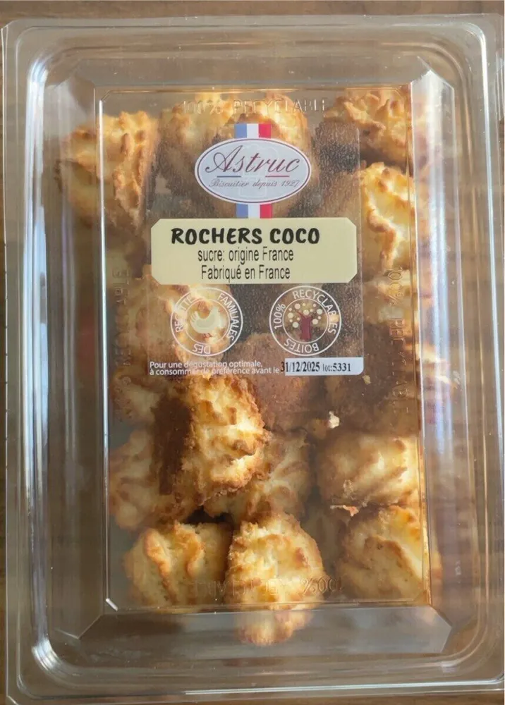 Rochers à la noix de coco