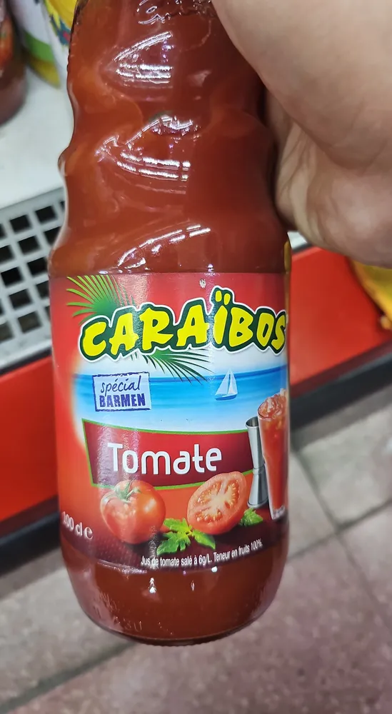 Caraïbos Tomate Pur Jus