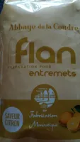Flan saveur citron