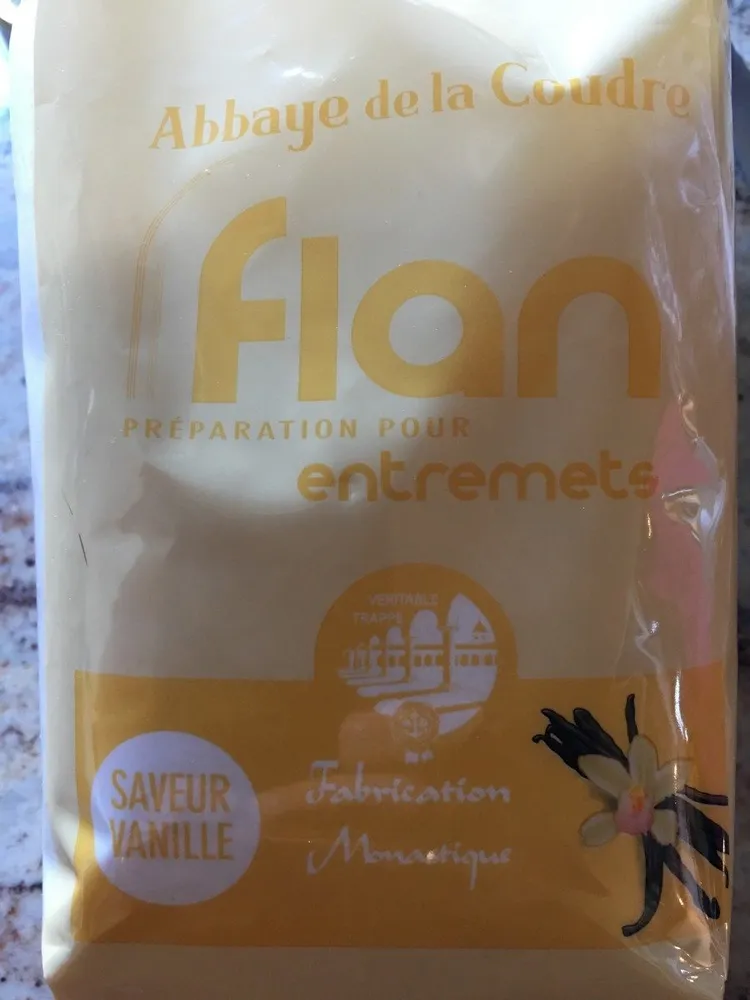 Flan, Préparation pour entremets