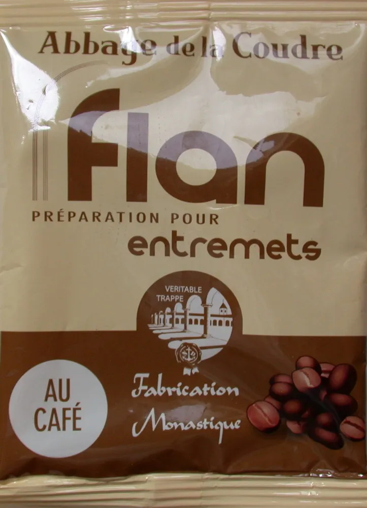Flan préparation pour entremets au café