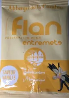 Préparation pour flan à la vanille