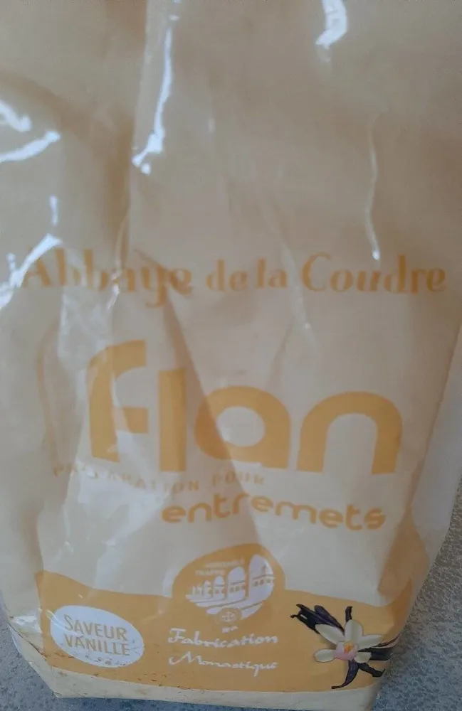 Flan préparation pour entremets