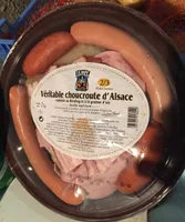 Véritable choucroute d'Alsace cuisinée au Riesling et à la graisse d'oie, qualité supérieure