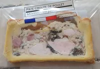 Pate en croute de poulet morilles