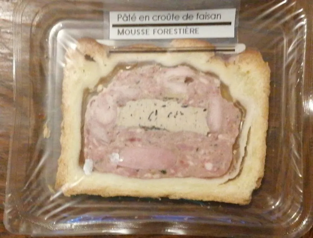 Pâté en croûte de faisan