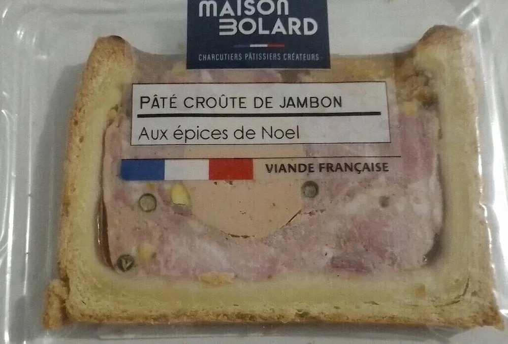 Pâté Croûte de Jambon aux Épices de Noël