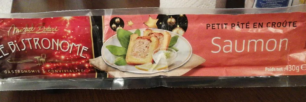 Petit pâté en croûte saumon