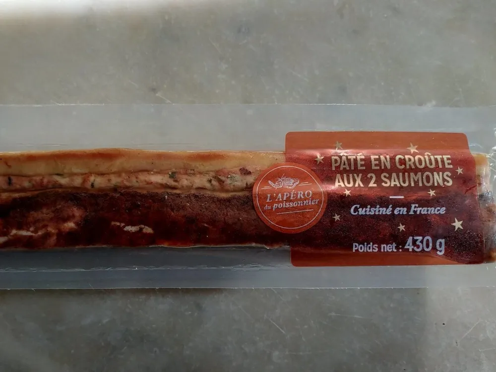 Pâté en croûte aux 2 saumons
