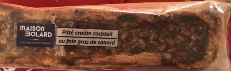 Pâté croûte cocktail au foie gras de canard