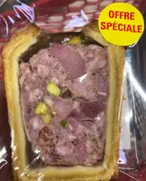 Pâté en croûte de Jambon pistache