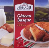 Gateau Basque surgelée