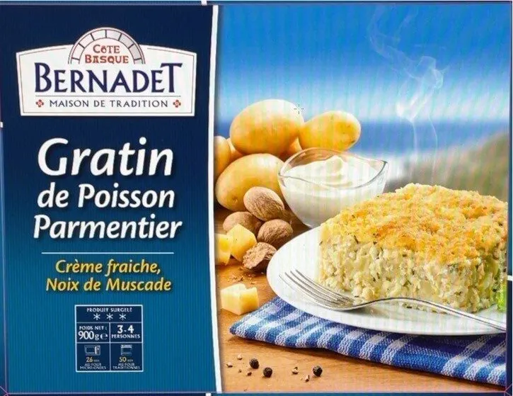Gratin depoisson parmentier