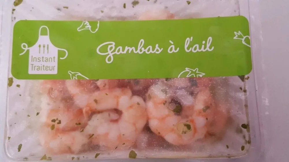 Gambas a l ail