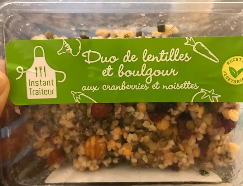 Duo de lentilles et boulgour