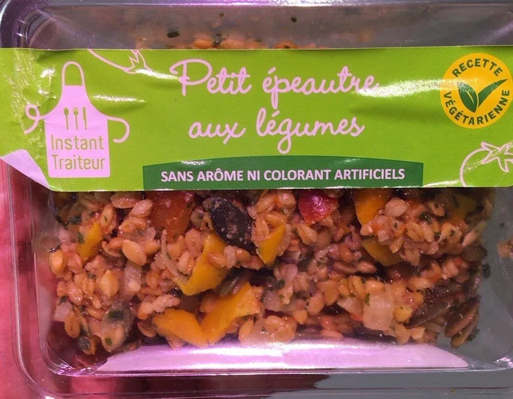 Petit éprautre aux légumes