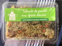 Taboulé de poulet aux épices douces