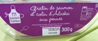 Gratin De Saumon Et Colin D'alaska Aux Pennes