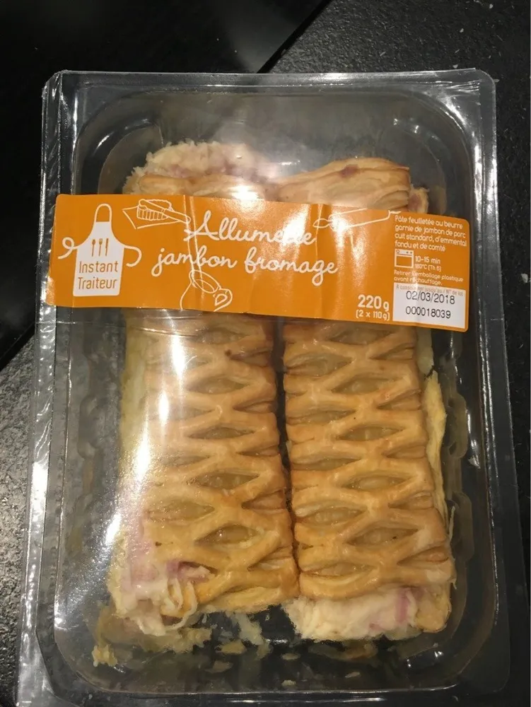 Allumette Jambon fromage