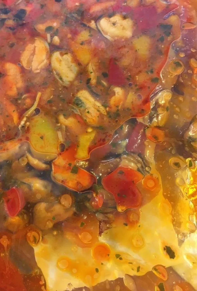 Marinade de moules a la meridionale