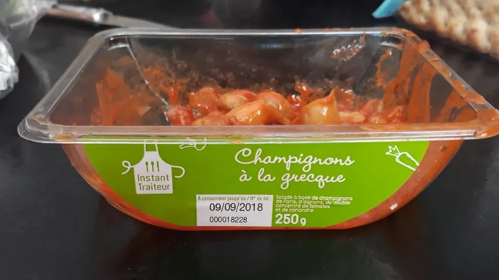 Champignon à la grecque