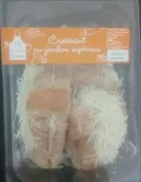 Croissant au jambon supérieur