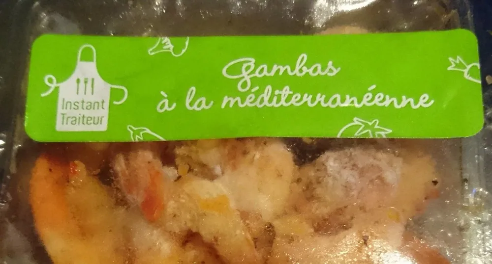 Gambas à la méditerranéenne