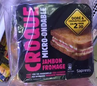 Croque micro-ondable jambon fromage