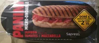 Panini Jambon Tomates / Mozzarella