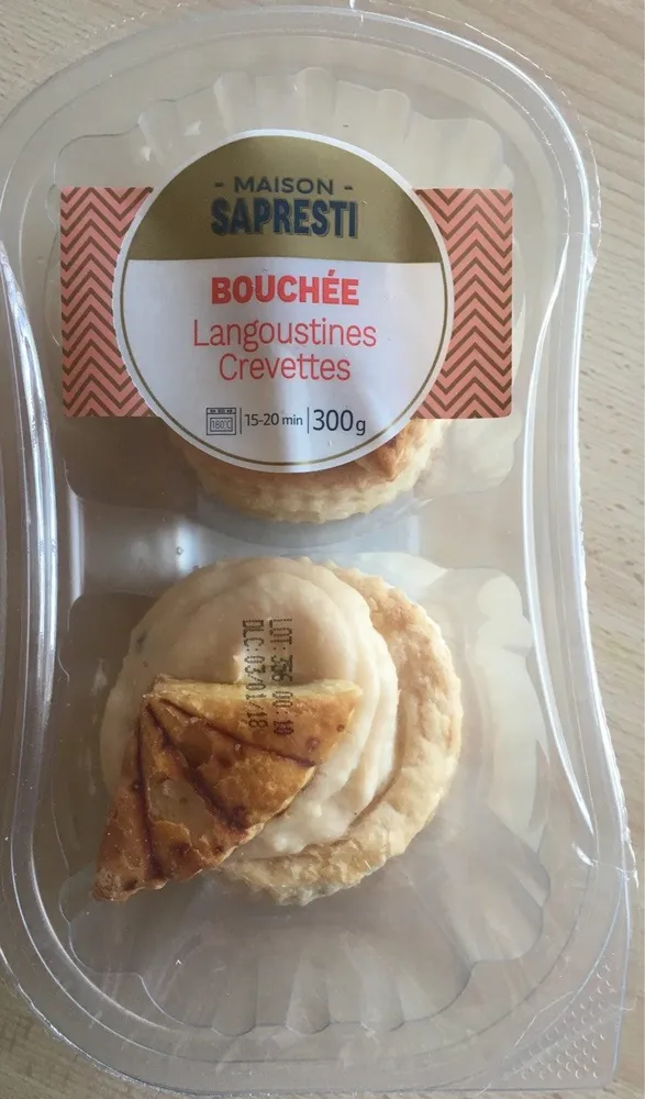 Bouché langoustines crevettes