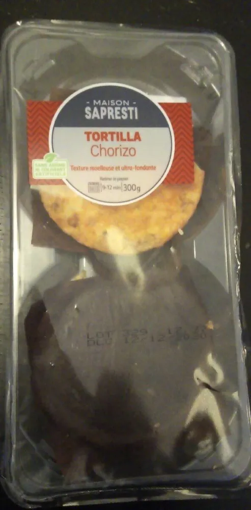 Tortilla Chorizo