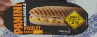 Panini poulet sauce curry micro ondable SAPRESTI