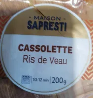 Cassolette ris de veau