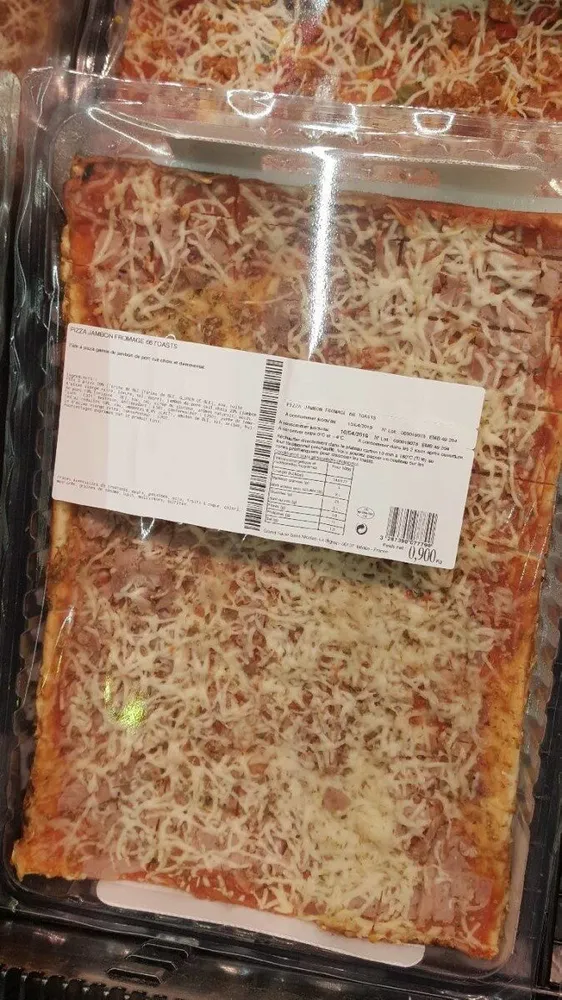 Pizza Jambon Fromage Toast