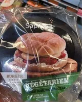 Burger végétarien steak soja et mozzarella