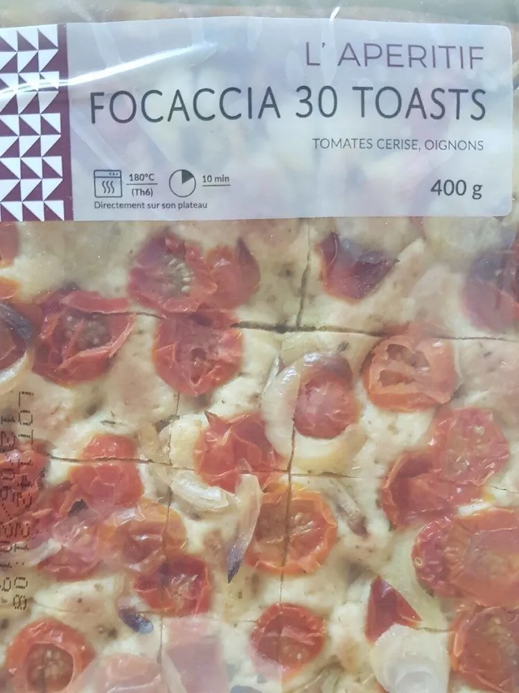 FOCACCIA 30 TOAST