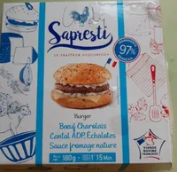 Burger bœuf charolais