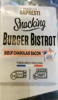 Burger Bistrot boeuf charolais bacon