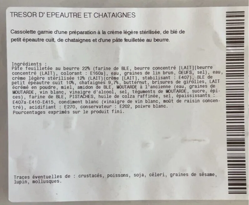 TRESOR D’EPEAUTRE ET CHATAIGNES