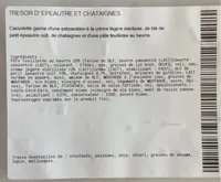 TRESOR D’EPEAUTRE ET CHATAIGNES