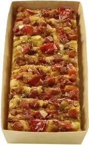 Focaccia Poivrons Chorizo
